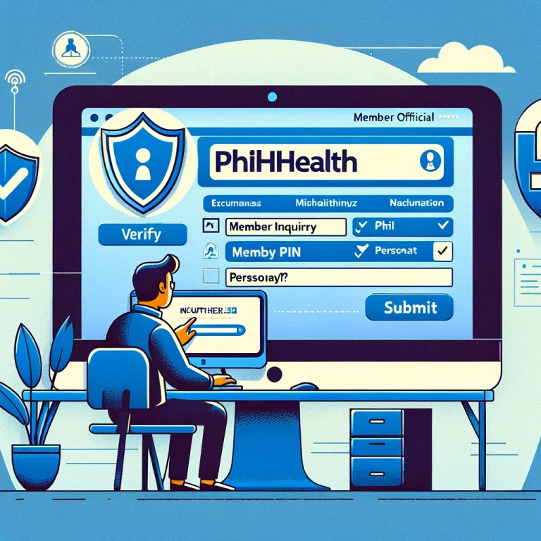 how to verify philhealth number online