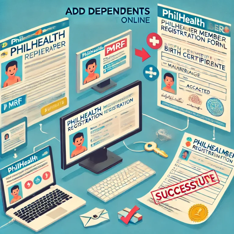 How to Add Dependents in PhilHealth Online